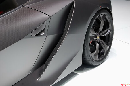 Mondial de l'automobile/ Paris/  Octobre 2010, Lamborghini Sesto Elemento_25P
