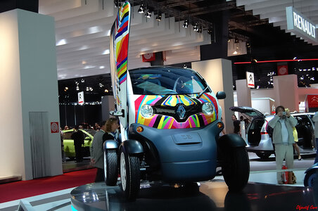 Mondial de l'automobile/ Paris/  Octobre 2010, Renault Twizy Concept_1P