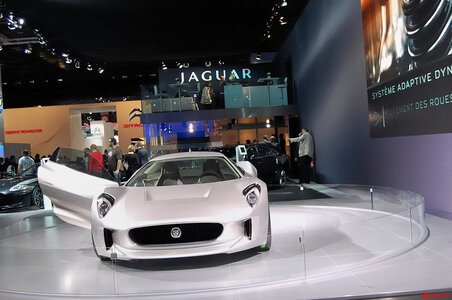 Mondial de l'automobile/ Paris/  Octobre 2010, Jaguar C-X75_08P
