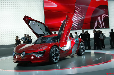 Mondial de l'automobile/ Paris/  Octobre 2010, Renault DeZir Concept_04P