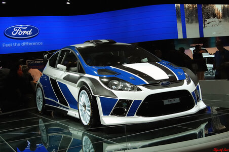 Mondial de l'automobile/ Paris/  Octobre 2010, Ford Fiesta RS WRC_2011_1P