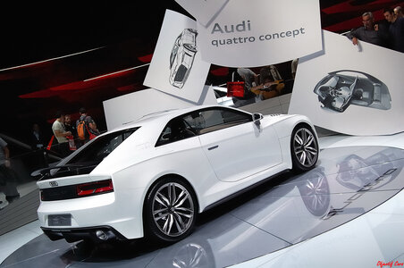 Mondial de l'automobile/ Paris/  Octobre 2010, Audi Quattro Concept_04P