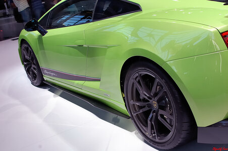 Mondial de l'automobile/ Paris/  Octobre 2010, Lamborghini Gallardo LP570-4 Superleggera_09P