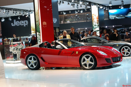 Mondial de l'automobile/ Paris/  Octobre 2010, Ferrari SA Aperta_1P