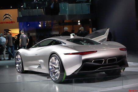 Mondial de l'automobile/ Paris/  Octobre 2010, Jaguar C-X75_01P