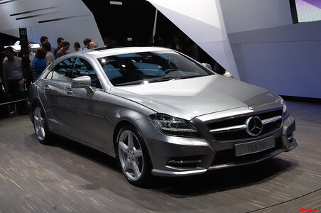 Mondial de l'automobile/ Paris/  Octobre 2010, Mercedes Benz CLS 350_1P