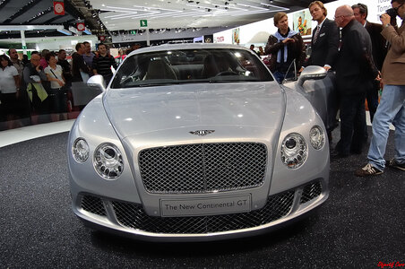 Mondial de l'automobile/ Paris/  Octobre 2010, Bentley Continental GT_2P