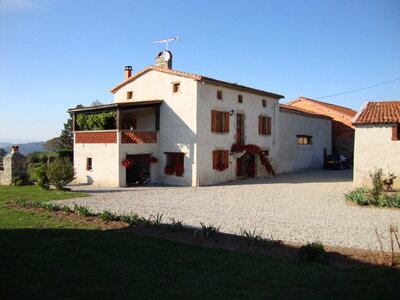 Photos maison Sermentizon, Façade avant