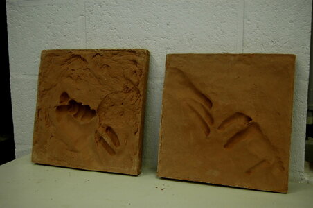 Sculpture, reliefnegatif