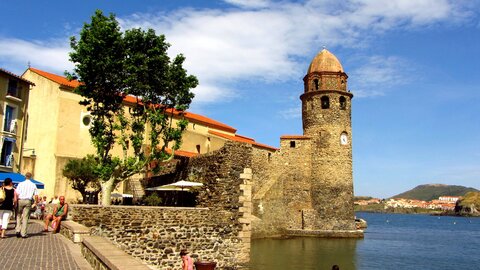 Collioure et alentours, Collioure l'église Notre dame des anges