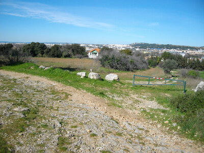 GR 2013 : DE LA GARE TGV D'AIX - AU PAS DES LANCIERS, Les Sybilles, à Vitrolles