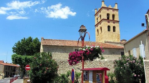 Saint Genis des fontaines,Les Orgues d'Ile sur Tet, Saint Genis des fontaines