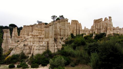 Saint Genis des fontaines,Les Orgues d'Ile sur Tet, Les Orgues d'ile sur Tet