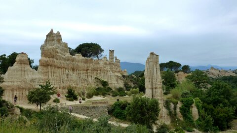 Saint Genis des fontaines,Les Orgues d'Ile sur Tet, Les Orgues d'ile sur Tet