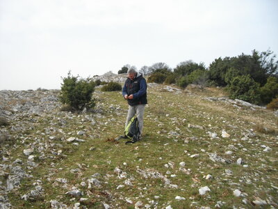 LE PIC DES MOUCHES ET LA CITADELLE, Près de l'Oppidum de la Citadelle