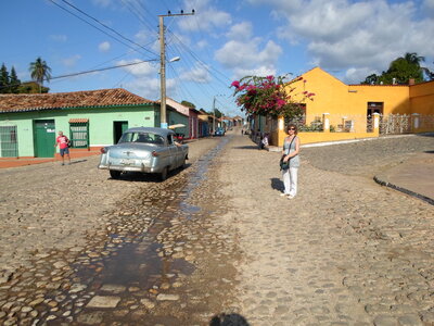 Cuba photo Ch, Chriistine rue Trinidad