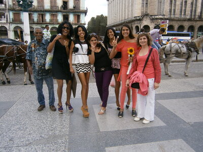 Cuba photo Ch, Hav Christine & demoiselles do mariage