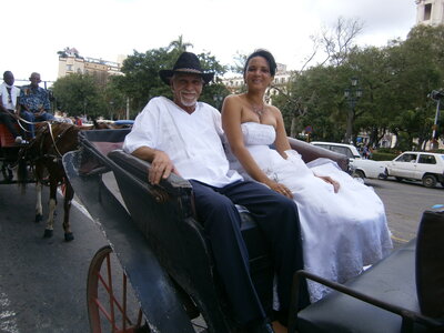 Cuba photo Ch, Hav mariée