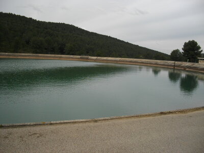 GR 2013 : DU PAS DES LANCIERS A MARTIGUES, Réservoir deValtrède
