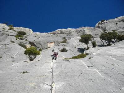 ESCALADE AUX PLATES DALLES, Alain dans Les Gémeaux