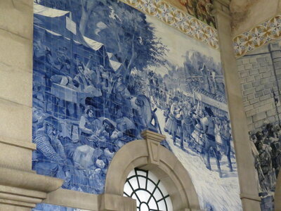 Porto, la gare Sao Bento, Gare de Sao Bento à Porto