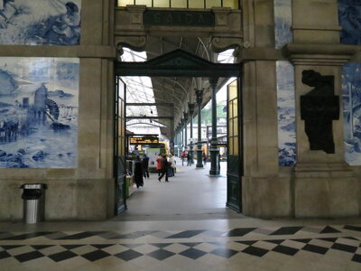 Porto, la gare Sao Bento, Gare de Sao Bento à Porto
