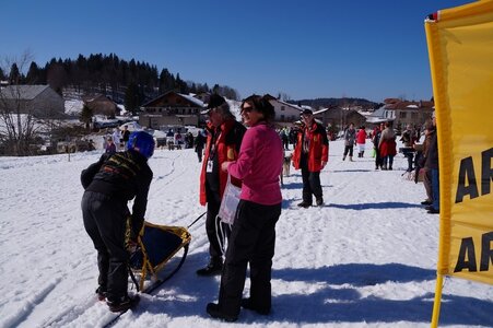 La Pesse 2014  Course de chiens de traineau  (dimanche 09/03/2014), DSC05754