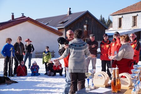 La Pesse 2014  Course de chiens de traineau  (dimanche 09/03/2014), DSC05814