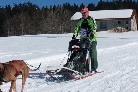 La Pesse 2014  Course de chiens de traineau  (dimanche 09/03/2014), IMG_5041