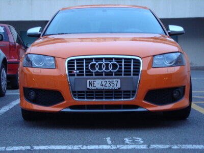 audi s3 orange, DSC01018