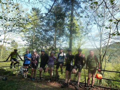 OVS - VTT Ruine Chateau Bilstein le 13.04.2014, P1030266