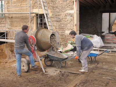 Chantier Maison Pierre et Mathilde, 29  avril 2014, IMG_9989