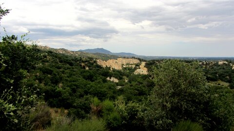Saint Genis des fontaines,Les Orgues d'Ile sur Tet, Les Orgues d'ile sur Tet