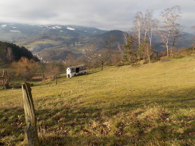 Labaroche et ces lieux dits 'en Alsace), Labaroche et ces lieux dit Orbey et les Alpes vue des 3 epis en 045