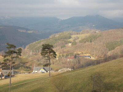 Labaroche et ces lieux dits 'en Alsace), Labaroche et ces lieux dit Orbey et les Alpes vue des 3 epis en 047