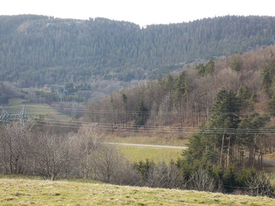 Labaroche et ces lieux dits 'en Alsace), Labaroche et ces lieux dit Orbey et les Alpes vue des 3 epis en 072