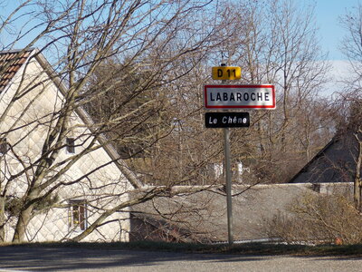 Labaroche et ces lieux dits 'en Alsace), Labaroche et ces lieux dit Orbey et les Alpes vue des 3 epis en 084