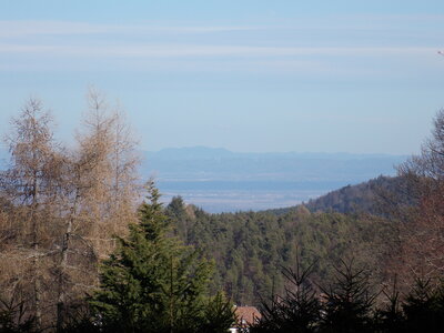 Labaroche et ces lieux dits 'en Alsace), Labaroche et ces lieux dit Orbey et les Alpes vue des 3 epis en 092
