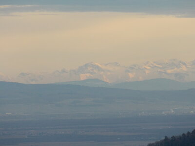 Labaroche et ces lieux dits 'en Alsace), Labaroche et ces lieux dit Orbey et les Alpes vue des 3 epis en 145