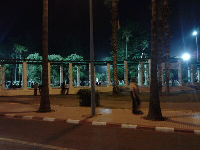 Maroc à vélo, ... et la place d’’Arc !