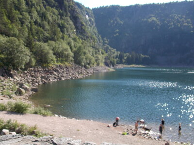Gueberschwhir son cloitre et LAC noir LAC de Forlet dit des truites et Lac Blanc, DSCN1361
