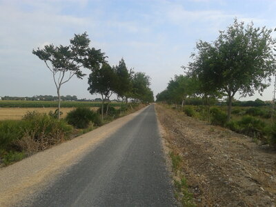 Maroc à vélo, Dommage, on ne voit plus Sarah d’’ici !