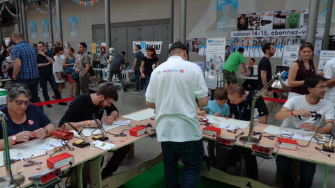 makerfaire_paris_2014, atelier de soudure