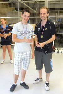 Coupe de Savoie 22.06.2014, 1er - Jean Lognoz et Dimitri Coudurier - vainqueurs de la Coupe de Savoie