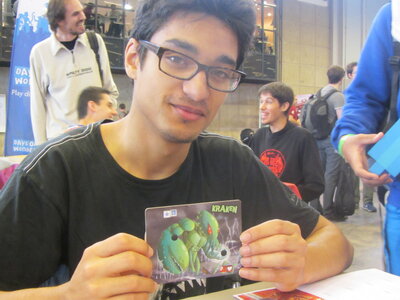 Japan Expo 2014 : Manga-Info, Unho et son ami le Kraken : petit clin d'oeil à Perona