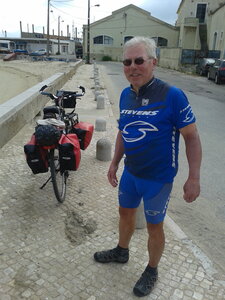 Maroc à vélo, Harald, un compagnon d’’étape Germanique.