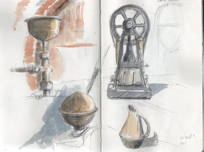 SketchCrawl, Sketchcrawl 12juill14 cherry rocher097