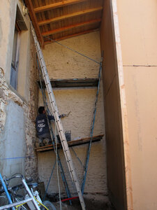 Chantier maison de Colette, juin, juillet 2014, IMG_0030