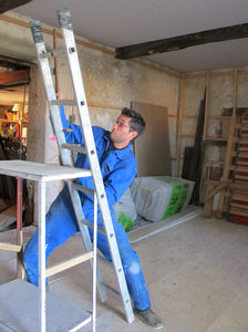 Chantier maison de Colette, juin, juillet 2014, IMG_0407