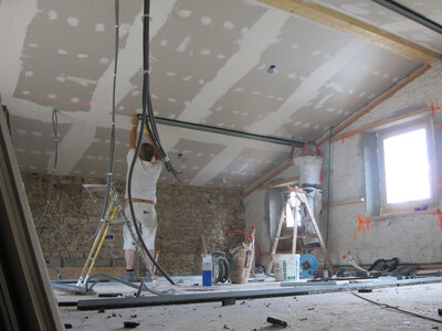 Chantier maison de Colette, juin, juillet 2014, IMG_0783